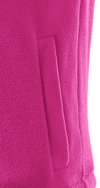 Klassische Fleeceweste - Praktische Taschen mit Reißverschluss