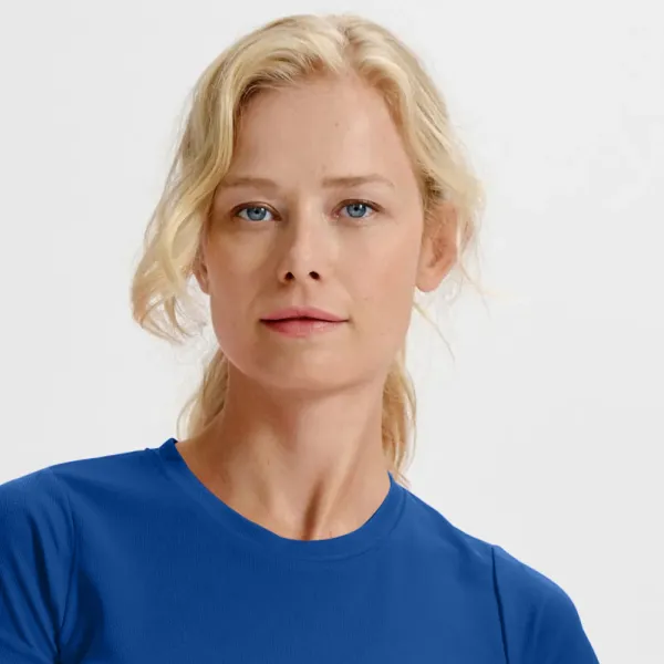 Damen Sport T-Shirt - Klassischer Rundhalsausschnitt