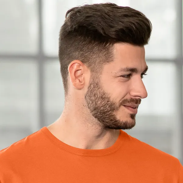 Langlebiges Herren T-Shirt - Klassischer Rundhalsausschnitt