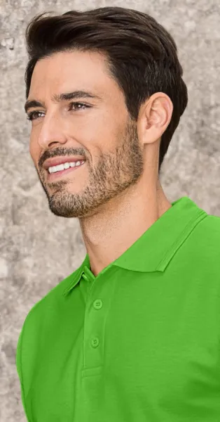 Loses Poloshirt der Männer - 3-Knopf-Verschluss