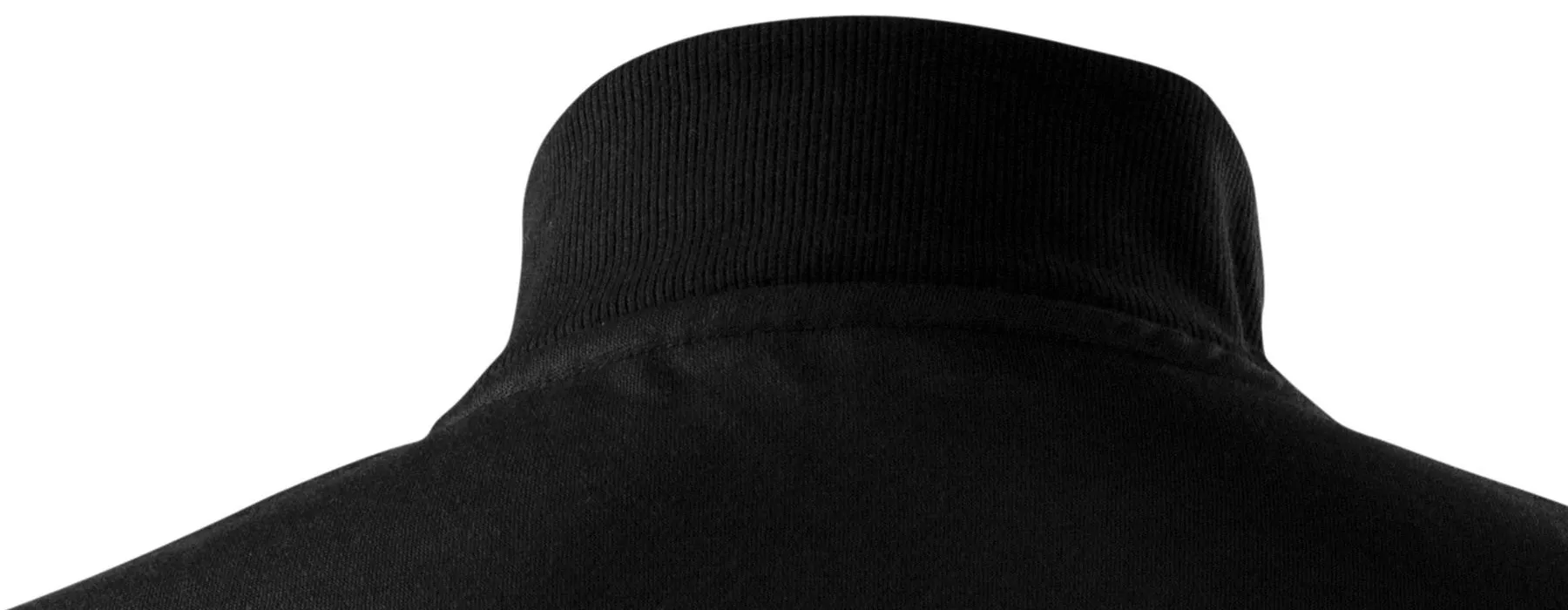 Herren Sweatshirt ohne Kapuze - Hoher Kragen